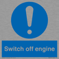 MV7370: Switch off engine