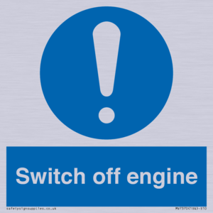 MV7370: Switch off engine