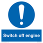 MV7370: Switch off engine