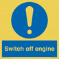 MV7370: Switch off engine