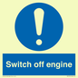MV7370: Switch off engine