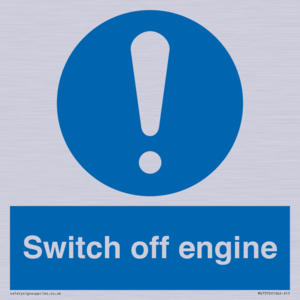 MV7370: Switch off engine