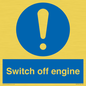 MV7370: Switch off engine