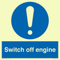 MV7370: Switch off engine