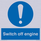 MV7370: Switch off engine