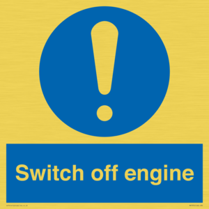 MV7370: Switch off engine