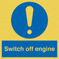 MV7370: Switch off engine