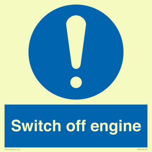 MV7370: Switch off engine