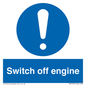 MV7370: Switch off engine