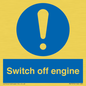 MV7370: Switch off engine