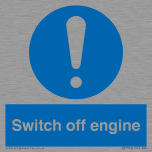 MV7370: Switch off engine
