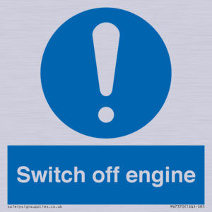 MV7370: Switch off engine