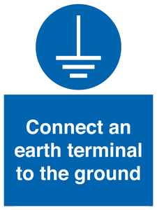 MV7514: Connect an earth terminal to the ground