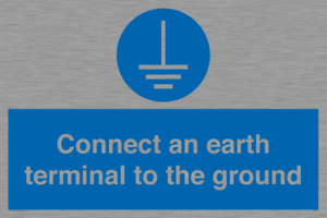 MV7514: Connect an earth terminal to the ground