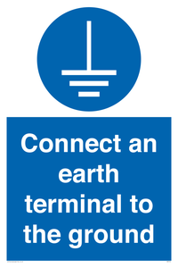 MV7514: Connect an earth terminal to the ground