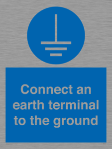 MV7514: Connect an earth terminal to the ground