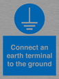 MV7514: Connect an earth terminal to the ground