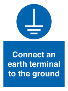 MV7514: Connect an earth terminal to the ground