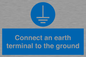 MV7514: Connect an earth terminal to the ground