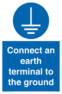 MV7514: Connect an earth terminal to the ground