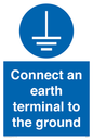 MV7514: Connect an earth terminal to the ground