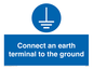 MV7514: Connect an earth terminal to the ground