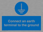 MV7514: Connect an earth terminal to the ground