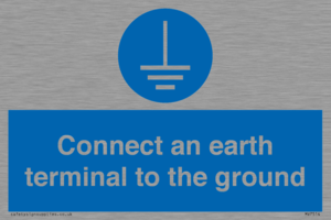 MV7514: Connect an earth terminal to the ground