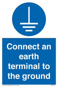 MV7514: Connect an earth terminal to the ground