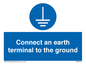 MV7514: Connect an earth terminal to the ground