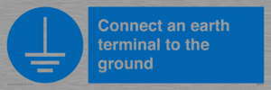 MV7514: Connect an earth terminal to the ground