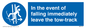 MV7519: In the event of falling immediately leave the tow-track