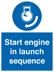 MV7521: Start engine in launch sequence