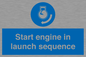 MV7521: Start engine in launch sequence