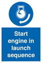 MV7521: Start engine in launch sequence