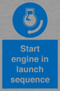 MV7521: Start engine in launch sequence