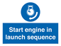 MV7521: Start engine in launch sequence