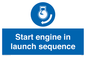 MV7521: Start engine in launch sequence