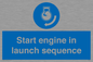 MV7521: Start engine in launch sequence