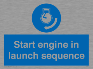 MV7521: Start engine in launch sequence
