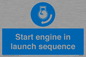 MV7521: Start engine in launch sequence