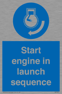 MV7521: Start engine in launch sequence