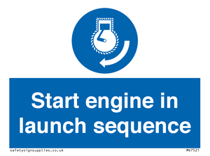 MV7521: Start engine in launch sequence