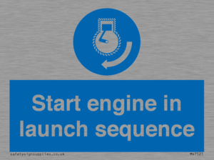 MV7521: Start engine in launch sequence