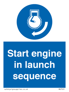 MV7521: Start engine in launch sequence
