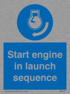 MV7521: Start engine in launch sequence