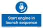 MV7521: Start engine in launch sequence