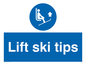MV7522: Lift ski tips