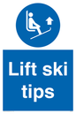 MV7522: Lift ski tips