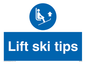 MV7522: Lift ski tips
